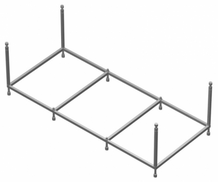 Каркас для ванны Vagnerplast 170x75