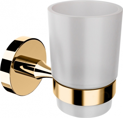 Стакан DECOR BANYO Alina Gold A40 406 02 золото,  в современном стиле