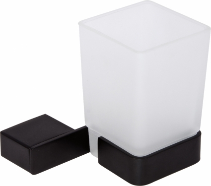 Стакан DECOR BANYO SS 304 Black SS304 006 04 черный,  в современном стиле