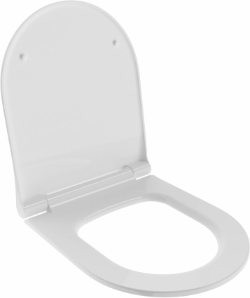 Крышка-сиденье Bocchi A0336-001 с микролифтом, глянцевая белая, овальная