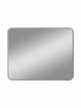 Зеркало Континент Demure LED 100х80 с подогревом, реверсивное крепление в современном стиле