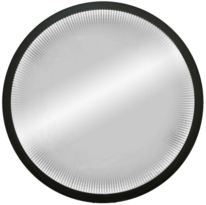 Зеркало Континент Infinity Black LED 60х60 с подсветкой