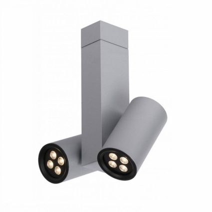 Потолочный светодиодный светильник Lucide LED-Tube 18253/24/36 в современном стиле, цвет серый
