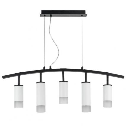 Подвесная люстра Lightstar Rullo (571735+214436-3+214486-2+202431-5) LR7353638621 в стиле Хай-тек, цвет белый