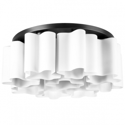 Потолочная люстра Lightstar Nubi 802097 в стиле арт-деко, цвет белый, мощность 360 Вт
