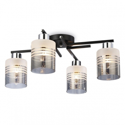 Потолочная люстра Ambrella light Traditional Modern TR303212 в современном стиле, цвет черный