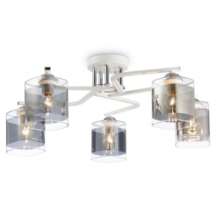 Потолочная люстра Ambrella light Traditional Modern TR303219 в стиле модерн, цвет дымчатый