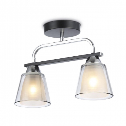 Потолочная люстра Ambrella light Traditional Modern TR303231 в стиле модерн, цвет дымчатый