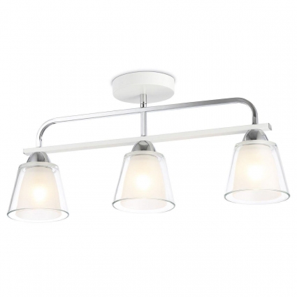 Потолочная люстра Ambrella light Traditional Modern TR303233 в стиле модерн, цвет белый
