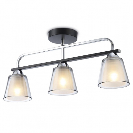 Потолочная люстра Ambrella light Traditional Modern TR303235 в стиле модерн, цвет дымчатый