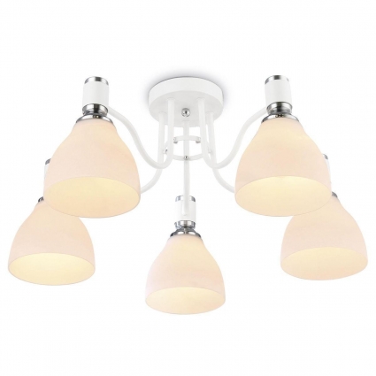 Потолочная люстра Ambrella light Traditional Modern TR303305 в стиле модерн, цвет белый