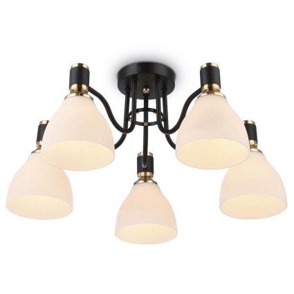 Потолочная люстра Ambrella light Traditional Modern TR303307 в стиле модерн, цвет белый