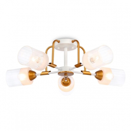 Потолочная люстра Ambrella light Traditional Modern TR303323 в стиле модерн, цвет белый