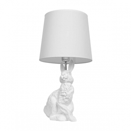 Настольная лампа LOFT IT Rabbit 10190 White в стиле модерн, цвет белый