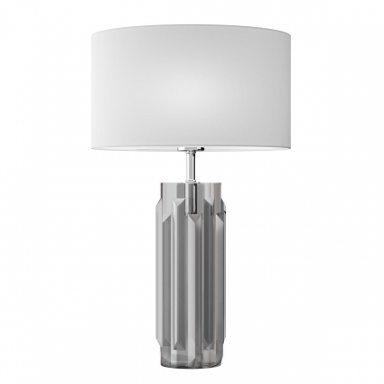 Настольная лампа Maytoni Muse MOD304TL-01GR в стиле арт-деко, цвет белый