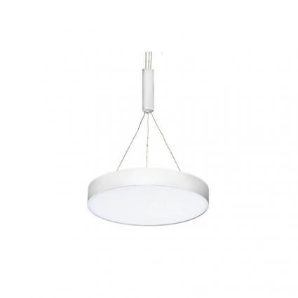 Подвесной светильник Azzardo Monza R pendant 40 AZ2570 в современном стиле, цвет белый