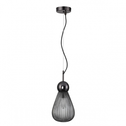Подвесной светильник Odeon Light Exclusive Elica 5417/1 в стиле модерн, цвет дымчатый