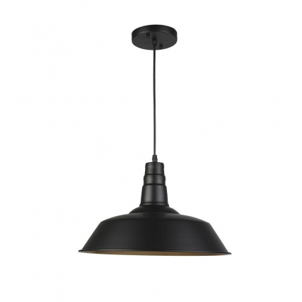Подвесной светильник Seven Fires Kiarano WD3503/1P-BK-GD в стиле лофт, цвет черный