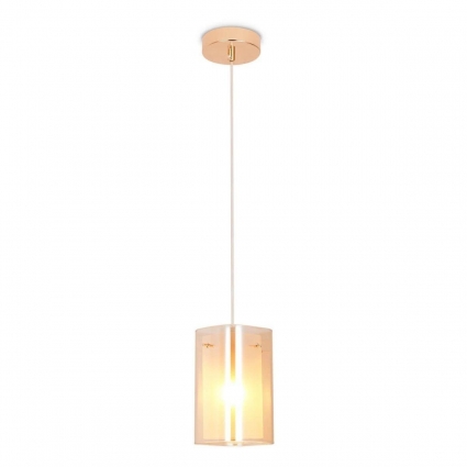 Подвесной светильник Ambrella light Traditional TR3681 в современном стиле, цвет янтарный
