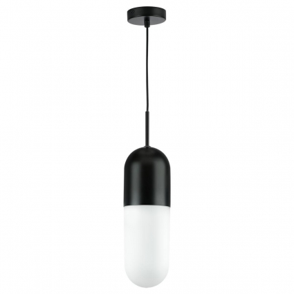 Подвесной светильник Lightstar Ramo 690117 в современном стиле, цвет черный