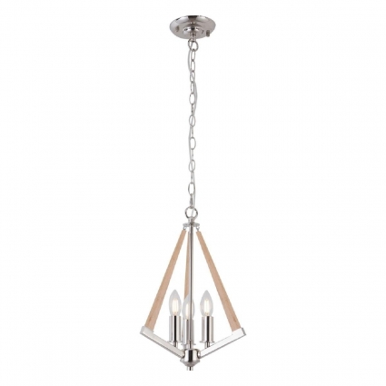 Подвесной светильник Lussole Loft Clovis LSP-8745 в стиле модерн, цвет хром