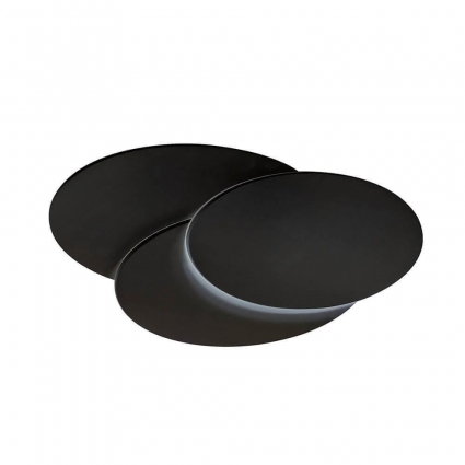 Настенный светильник Azzardo Clover oval AZ2997 в стиле Хай-тек, цвет черный