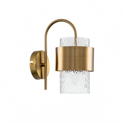 Настенный светильник Indigo ELEGANZA 12019/A/1W Brass V000359 в стиле модерн, цвет бронза