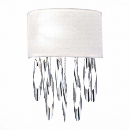 Настенный светильник ST Luce Nettuno SL1353.101.01 в стиле арт-деко, цвет белый
