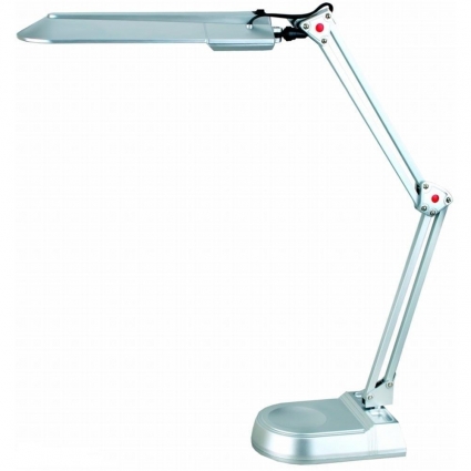 Настольная лампа Camelion KD-017A C03 3278 в современном стиле, цвет серебро