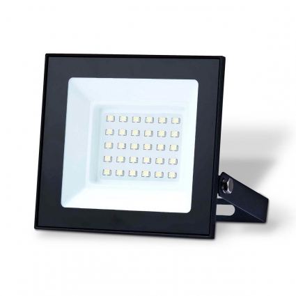 Прожектор светодиодный Ambrella light Street 30W 6500K ST8016 в современном стиле, цвет черный