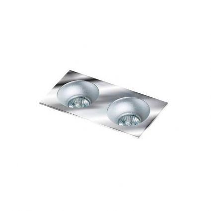 Встраиваемый светильник Azzardo Hugo 2 downlight AZ1738 (Без рефлектора) в современном стиле, цвет хром