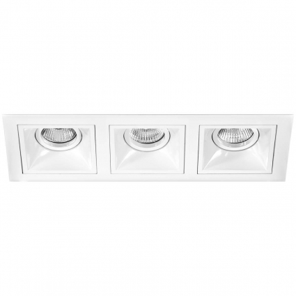 Встраиваемый светильник Lightstar Domino (214536+214506+214506+214506) D536060606 в стиле Хай-тек, цвет белый