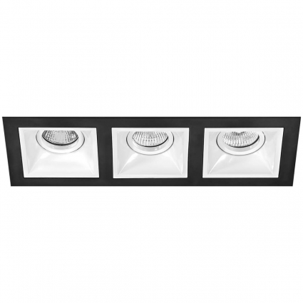 Встраиваемый светильник Lightstar Domino (214537+214506+214506+214506) D537060606 в стиле Хай-тек, цвет белый