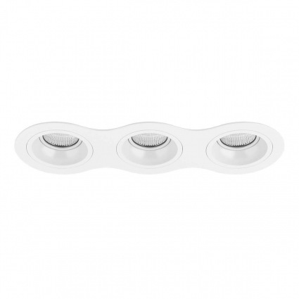 Встраиваемый светильник Lightstar Domino (214636+214606+214606+214606) D636060606 в стиле Хай-тек, цвет белый