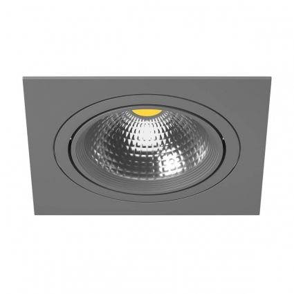 Встраиваемый светильник Lightstar Intero 111 (217819+217909) i81909 в стиле Хай-тек, цвет серый