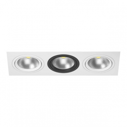Встраиваемый светильник Lightstar Intero 111 (217836+217906+217907+217906) i836060706 в стиле Хай-тек, цвет белый