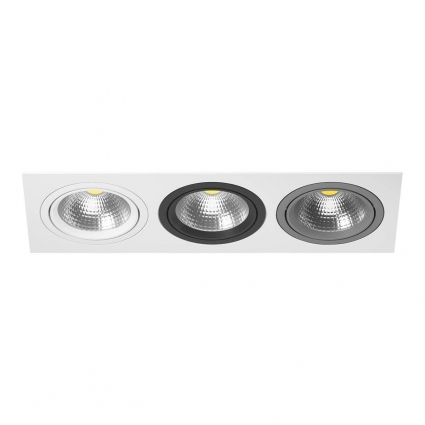 Встраиваемый светильник Lightstar Intero 111 (217836+217906+217907+217909) i836060709 в стиле Хай-тек, цвет белый