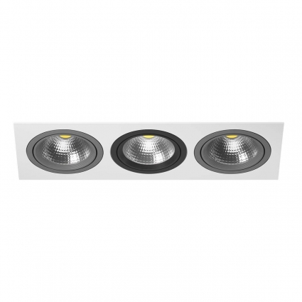 Встраиваемый светильник Lightstar Intero 111 (217836+217909+217907+217909) i836090709 в стиле Хай-тек, цвет белый