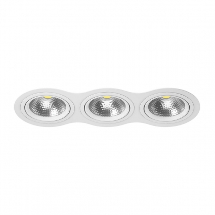 Встраиваемый светильник Lightstar Intero 111 (217936+217906+217906+217906) i936060606 в стиле Хай-тек, цвет белый