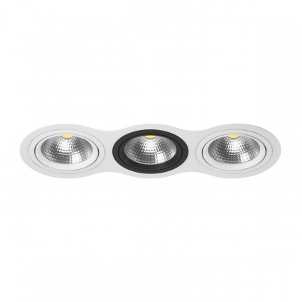 Встраиваемый светильник Lightstar Intero 111 (217936+217906+217907+217906) i936060706 в стиле Хай-тек, цвет белый