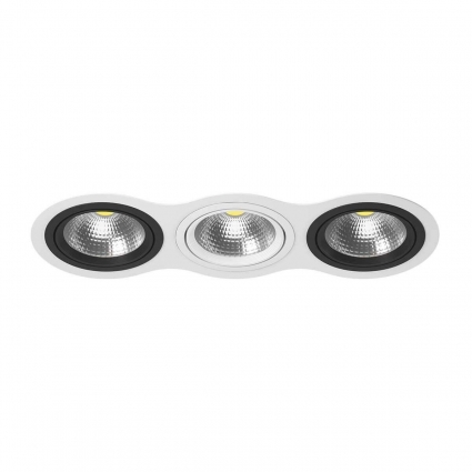 Встраиваемый светильник Lightstar Intero 111 (217936+217907+217906+217907) i936070607 в стиле Хай-тек, цвет белый