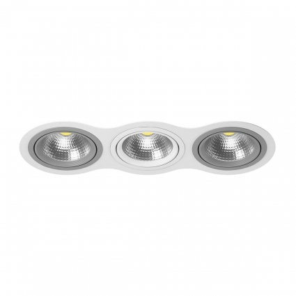Встраиваемый светильник Lightstar Intero 111 (217936+217909+217906+217909) i936090609 в стиле Хай-тек, цвет белый