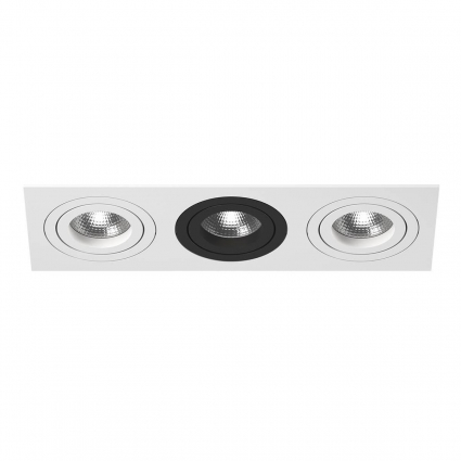Встраиваемый светильник Lightstar Intero 16 (217536+217606+217607+217606) i536060706 в стиле Хай-тек, цвет белый