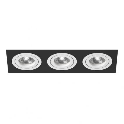 Встраиваемый светильник Lightstar Intero 16 (217537+217606+217606+217606) i537060606 в стиле Хай-тек, цвет белый