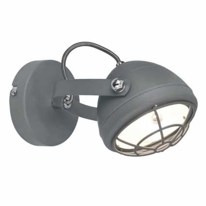 Спот Zumaline Balve G917006-1R в стиле лофт, цвет серый, мощность 40 Вт