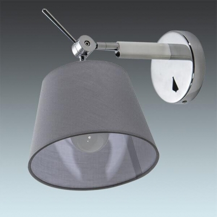Спот Azzardo Zyta Alu Wall XS AZ2479 в современном стиле, цвет серый, мощность 60 Вт