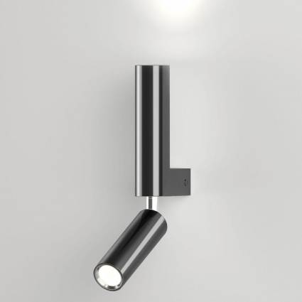 Светодиодный спот Eurosvet Pitch 40020/1 Led черный жемчуг в современном стиле, цвет черный
