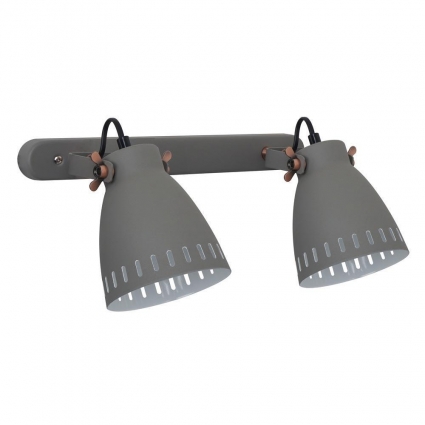 Спот Camelion WML-428-2 C08 13063 в стиле модерн, цвет серый, мощность 80 Вт