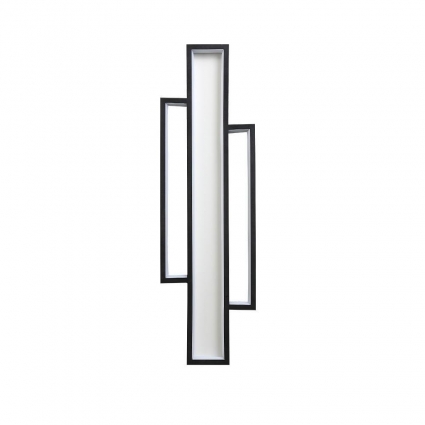 Бра Crystal Lux Sobre Ap35W Led H600 V2 Black в стиле модерн, цвет белый