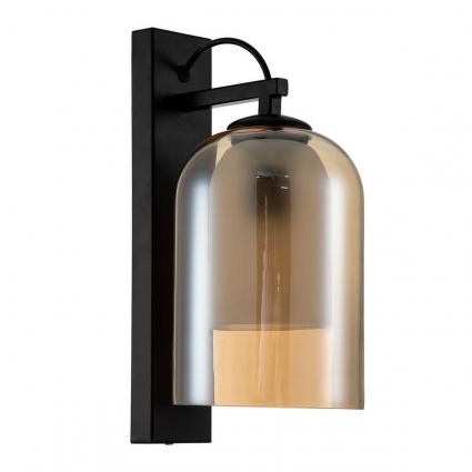 Бра Indigo Coffee 11013/1W Amber V000313 в современном стиле, цвет янтарный